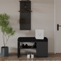 Hanah Home Lion - Juego de Soporte para Pasillo Antracita